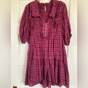 Free People Henley Tunic Dress XS